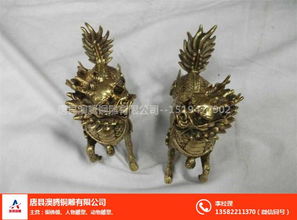 招財(cái)銅麒麟 澳騰銅雕的藝術(shù)與寓意